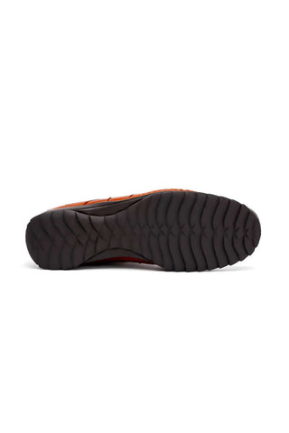 Marco Di Milano Vulcan Honey Exotic Alligator Derby Sneakers (MDM1195)