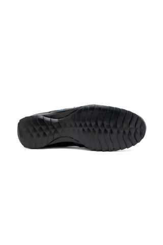 Marco Di Milano Vulcan Navy Exotic Alligator Derby Sneakers (MDM1195)