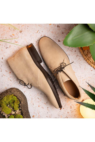 Marco Suede Chukka Boot - Sand-Dellamoda