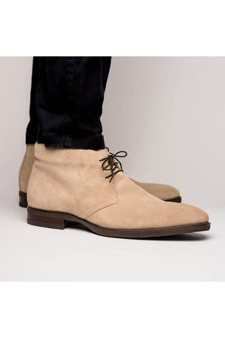 Marco Suede Chukka Boot - Sand-Dellamoda