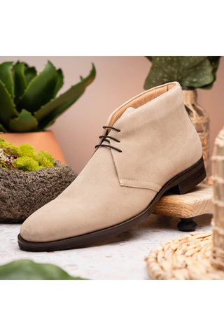 Marco Suede Chukka Boot - Sand-Dellamoda