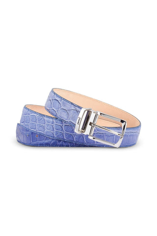 Mauri 0100/35 Deacon Men's Alligator Skin Belt (MAB1057)
