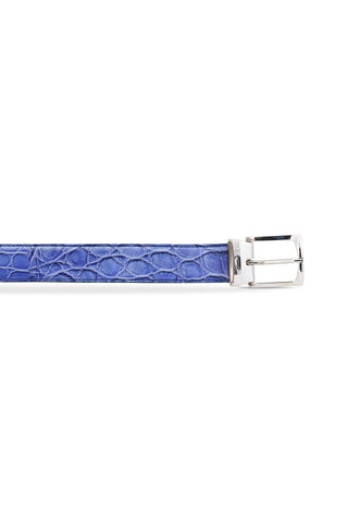 Mauri 0100/35 Deacon Men's Exotic Alligator Skin Belt (MAB1057)