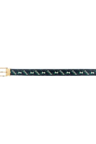 Mauri 0100/35 Men's Crocodile Skin & Nappa Belt (MAB1055)