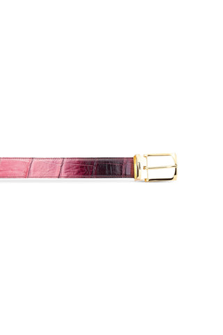 Mauri 0100/35 X-Factor Men's Alligator Skin Belt (MAB1059)
