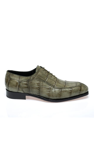 Mauri 1080/3 Metropolitan Exotic Alligator Skin Split-Toe Oxford (MA5695)