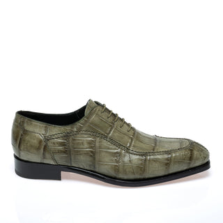 Mauri 1080/3 Metropolitan Exotic Alligator Skin Split-Toe Oxford (MA5695)-AmbrogioShoes