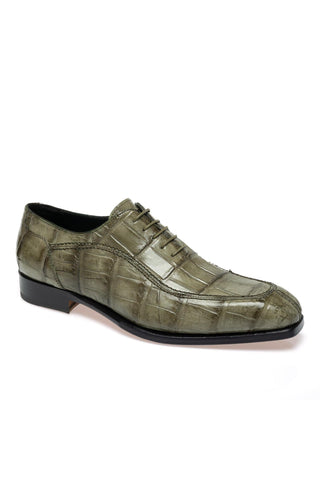 Mauri 1080/3 Metropolitan Exotic Alligator Skin Split-Toe Oxford (MA5695)