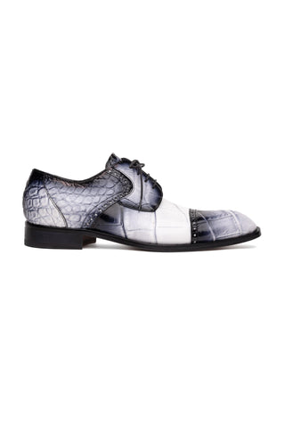 Mauri 1087/2 Flawless Alligator Skin Cap-Toe Derby (MA5595)