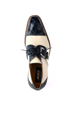Mauri 1087/4 Alligator & Leather Single Monk-Strap