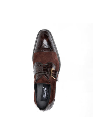 Mauri 1087/4 Flawless Alligator Skin & Suede Derby (MA5696)