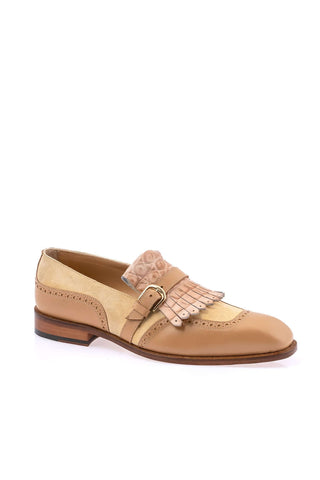 Mauri 1123 Multi Material Kil-Tie Loafer - Special Order-AmbrogioShoes
