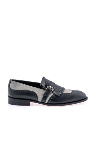 Mauri 1123 Multi Material Kil-Tie Loafer - Special Order-AmbrogioShoes