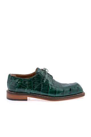 Mauri 2114/4 Crocodile Derby-AmbrogioShoes