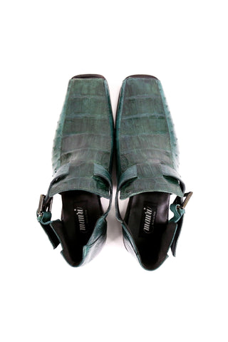 Mauri 3035 Crocodile & Ostrich Sandals (MA4902)