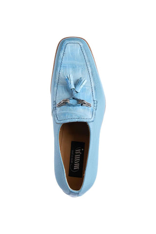 Mauri 3045/6 Crocodile & Leather Tassel Loafer