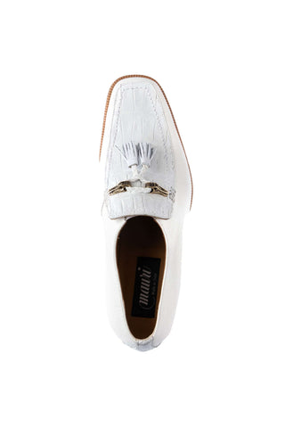 Mauri 3045/6 Crocodile & Leather Tassel Loafer