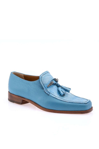 Mauri 3045/6 Crocodile & Leather Tassel Loafer