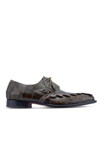 Mauri 3094 Slayer Hornback / Crocodile Skin Derby