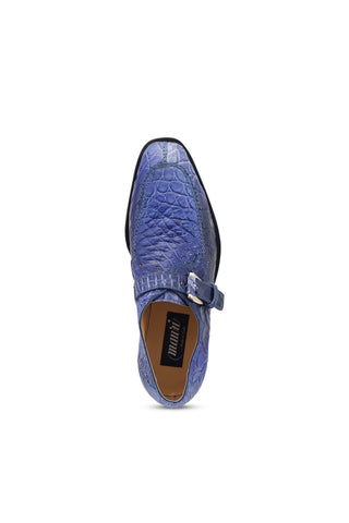 Mauri 3232 Minister Alligator Split-Toe Single Monk-Strap (MA5532)
