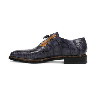 Mauri 3252 Exotic Alligator Classic Oxford (MA5654)-AmbrogioShoes