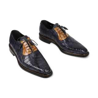 Mauri 3252 Exotic Alligator Classic Oxford (MA5654)-AmbrogioShoes