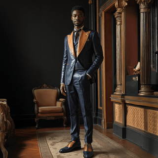 Mauri 3252 Exotic Alligator Classic Oxford (MA5654)-AmbrogioShoes