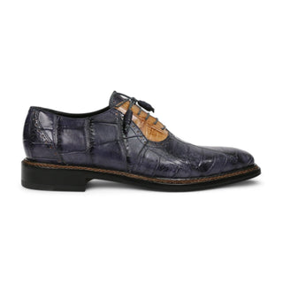 Mauri 3252 Men's Shoes Exotic Alligator Classic Oxford (MA5654)-AmbrogioShoes