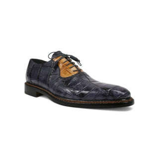 Mauri 3252 Men's Shoes Exotic Alligator Classic Oxford (MA5654)(Special Order)-AmbrogioShoes