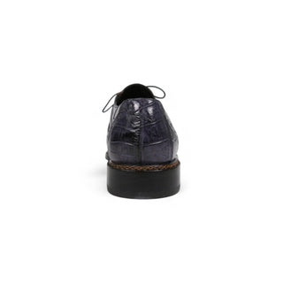 Mauri 3252 Men's Shoes Exotic Alligator Classic Oxford (MA5654)(Special Order)-AmbrogioShoes