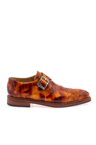 Mauri 3281/2 Shadow Alligator Single Monk-Strap