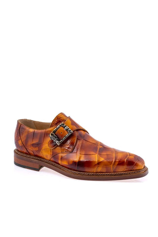 Mauri 3281/2 Shadow Alligator Single Monk-Strap