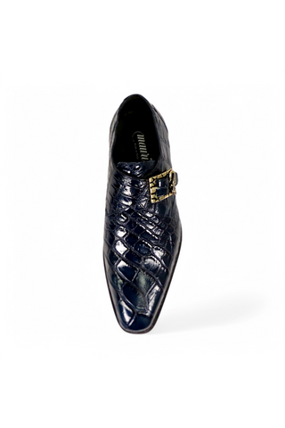 Mauri 3281/2 Shadow Alligator Skin Single Monk-Strap (MA5661)