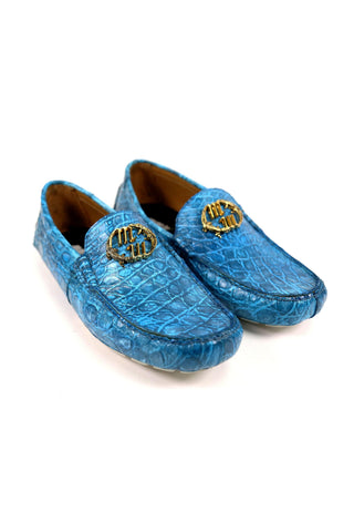 Mauri 3405/1 Scenic Alligator Moccasin Loafers (MA5414)