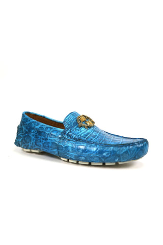 Mauri 3405/1 Scenic Alligator Skin Moccasin Loafers (MA5414)