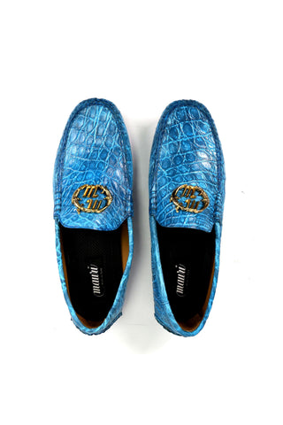 Mauri 3405/1 Scenic Alligator Skin Moccasin Loafers (MA5414)