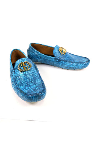 Mauri 3405/1 Scenic Alligator Skin Moccasin Loafers (MA5414)
