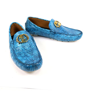 Mauri 3405/1 Scenic Exotic Alligator Skin Moccasin Loafers (MA5414)(Made to Order)-AmbrogioShoes