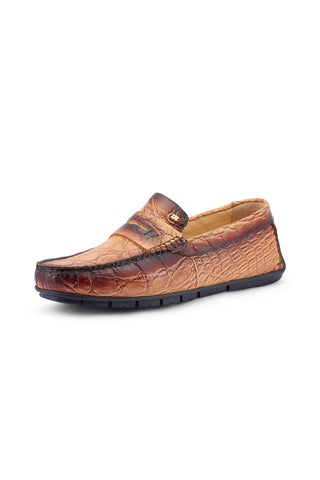 Mauri 3517/1 Sprinter Alligator Skin Moccasins Loafers (MA5550)
