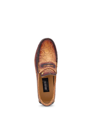 Mauri 3517/1 Sprinter Alligator Skin Moccasins Loafers (MA5550)