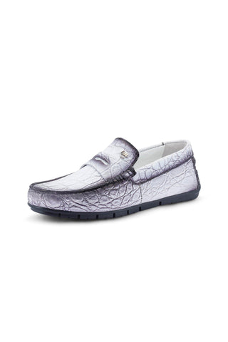 Mauri 3517/1 Sprinter Exotic Alligator Skin Moccasins Loafers (MA5550)(Made to Order)-AmbrogioShoes