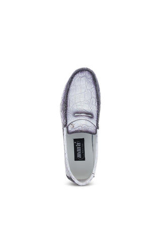 Mauri 3517/1 Sprinter Exotic Alligator Skin Moccasins Loafers (MA5550)(Made to Order)-AmbrogioShoes