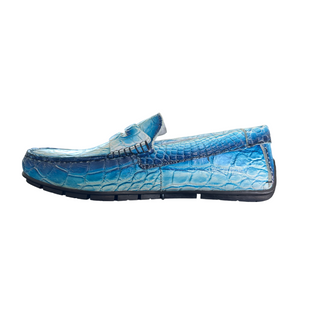 Mauri 3517/1 Sprinter Exotic Alligator Skin Moccasins Loafers (MA5550)(Special Order)-AmbrogioShoes