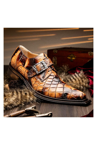 Mauri 44166/2 Wanted Exotic Alligator Skin Derby (MA5692)