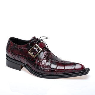 Mauri 44166/2 Wanted Men's Shoes Exotic Alligator Skin Cowboy Derby (MA5692)-AmbrogioShoes