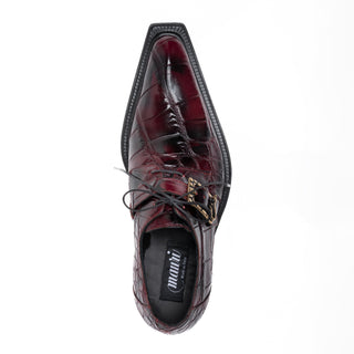 Mauri 44166/2 Wanted Men's Shoes Exotic Alligator Skin Cowboy Derby (MA5692)-AmbrogioShoes