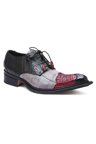 Mauri 44207 Piave Crocodile Skin / Hornback Derby (MA5257)
