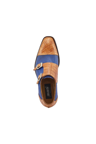 Mauri 4560/2 Madison Alligator & Karung Double Monk-Straps (MA5375)