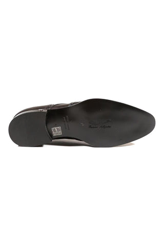 Mauri 4642 Men's Arsenal Alligator Black Oxfords (MA3013)