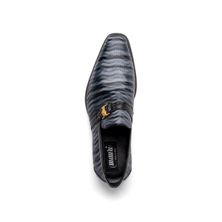 Mauri 4709-6 Elegante Balera Fabric / Alligator Skin / Patent Leather Slip-On Loafers (MA5568)-AmbrogioShoes